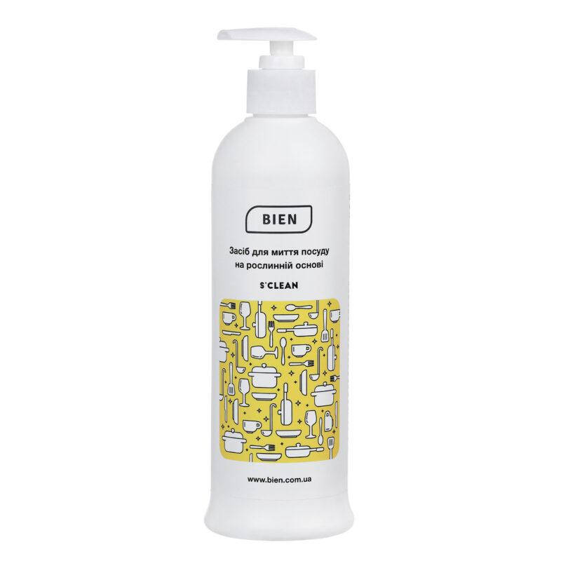 

Средство для мытья посуды на растительной основе S`Clean