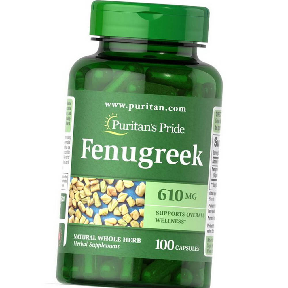 

Пажитник Puritan's Pride Fenugreek 610 mg 100 caps