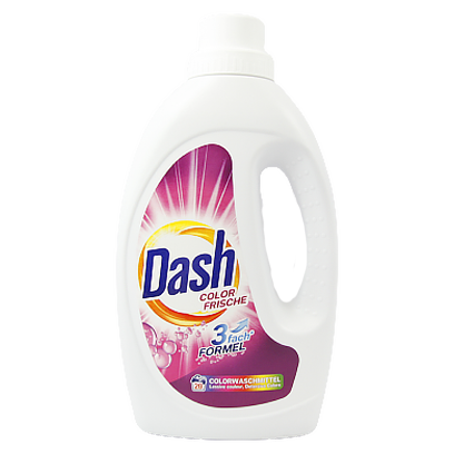 

Гель для прання Даш для кольорового Dash color frische 20р 1,1L 6шт/ящ (Код : 00-00010505)