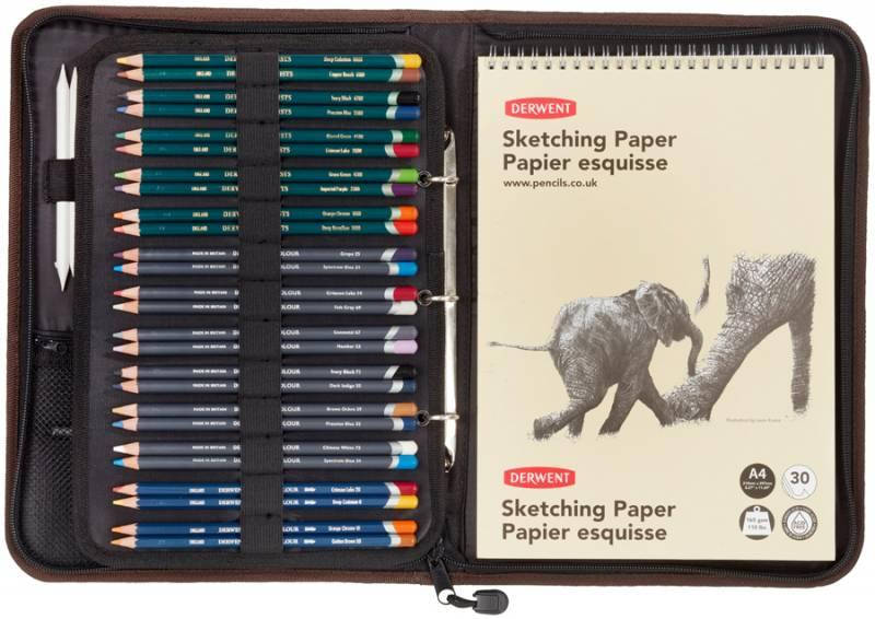 

Пенал Derwent Carry-All A4 Folio для 68 карандашей черный (5028252523592)