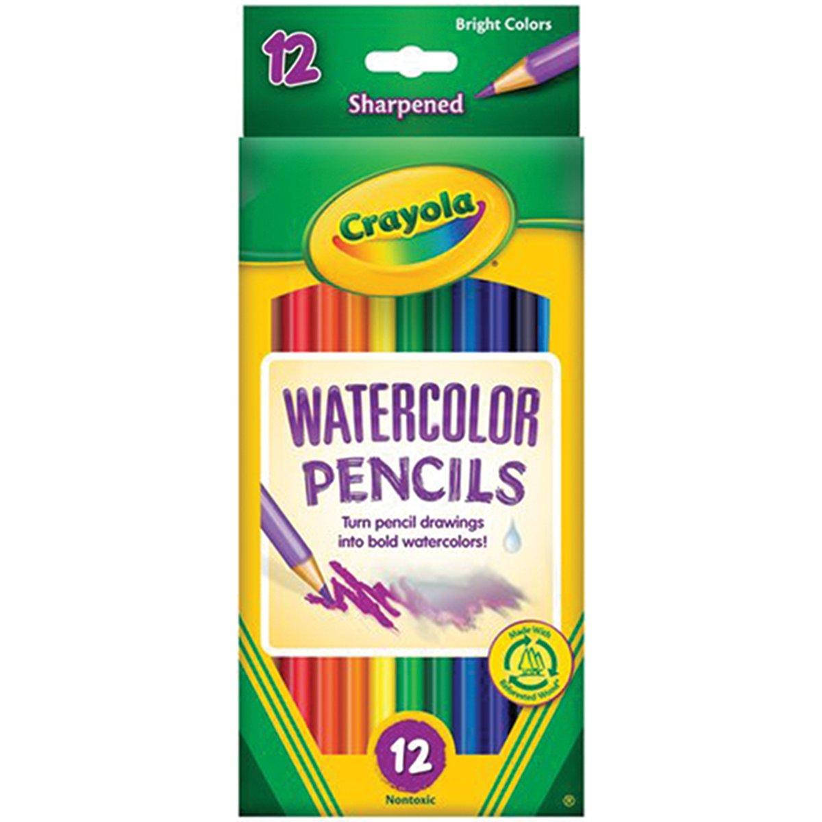 

Crayola Цветные акварельные карандаши 12 цветов 12ct Watercolor Colored Pencils