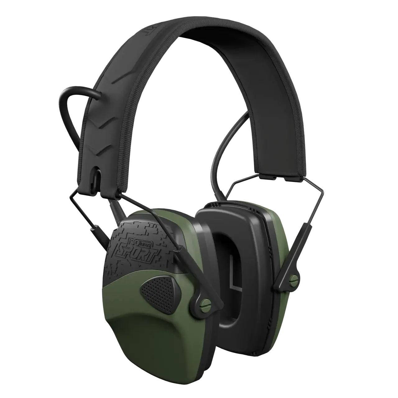 

Навушники активні IsoTunes DEFY Slim Basic Khaki USA