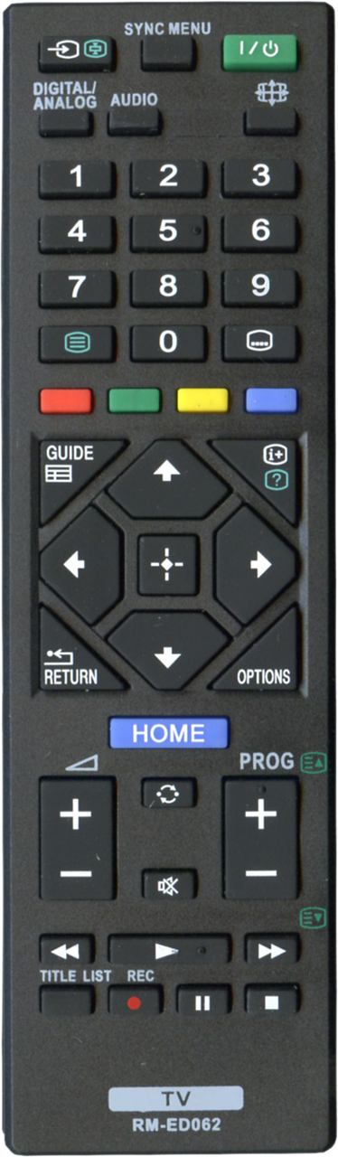 

Пульт для телевизора Sony RM-ED062