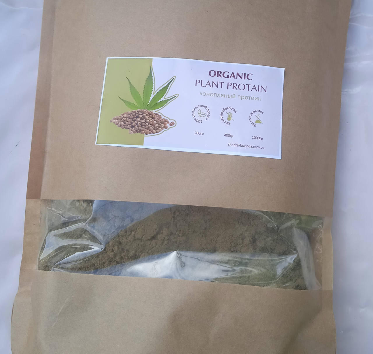 

Конопляный протеин 0.4 кг