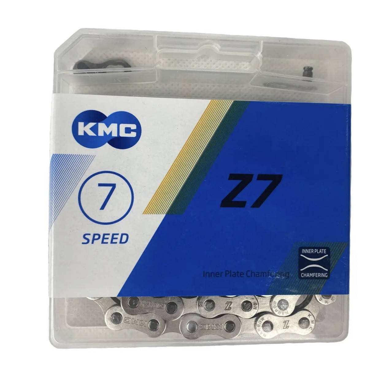 

Цепь KMC Z7, 7 скоростей, 116 звеньев с замком
