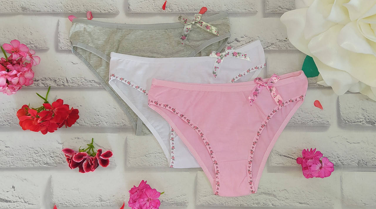 

Трусы женские 2XL(44-46) раз. Хлопок, Разные цвета