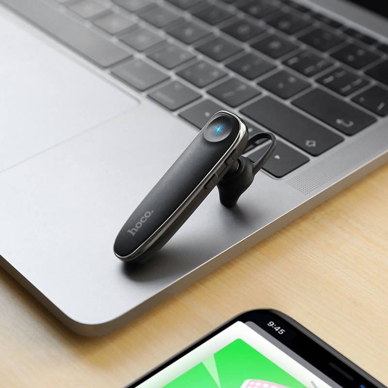 

Bluetooth моно-гарнитура HOCO E49 блютуз наушник один, Черный