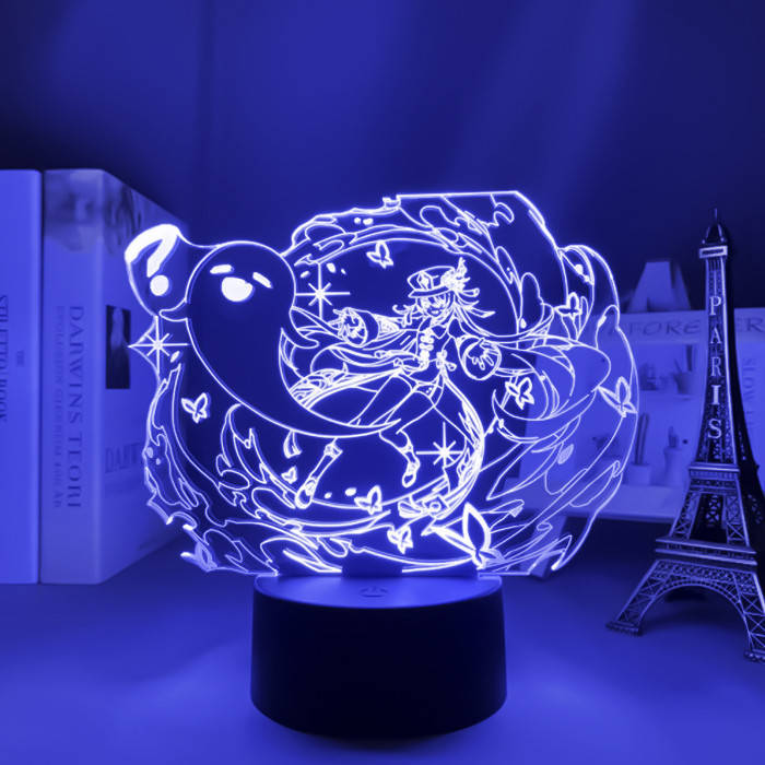 

Настольный светильник-ночник Ху Тао, Геншин Импакт - Genshin Impact (13710)