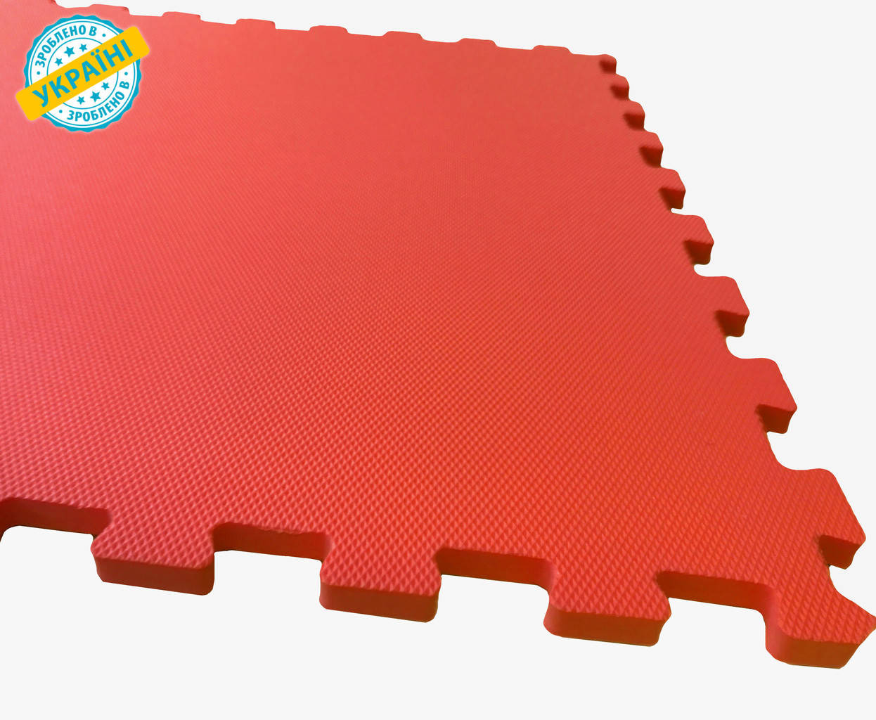 

Мягкий пол (коврик-пазл 50*50*1 см) Eva-Line "Веселка" красный