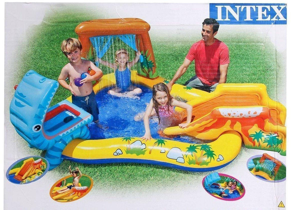 

Надувной игровой центр Intex 57444 «Планета динозавров», 249 х 191 х 109 см