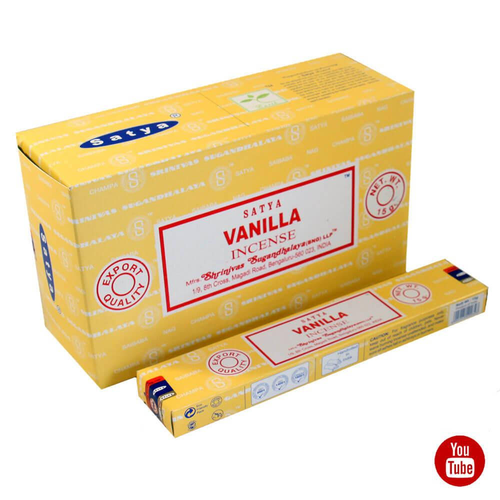 

Благовония Ваниль (Vanilla, Satya) , 15 грамм