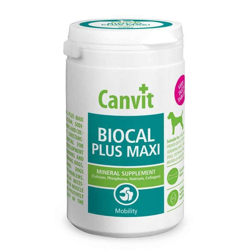 

Canvit BIOCAL PLUS MAXI 230 г (76 табл.) - Таблетки минеральные с коллагеном, для поддержки связок и суставов
