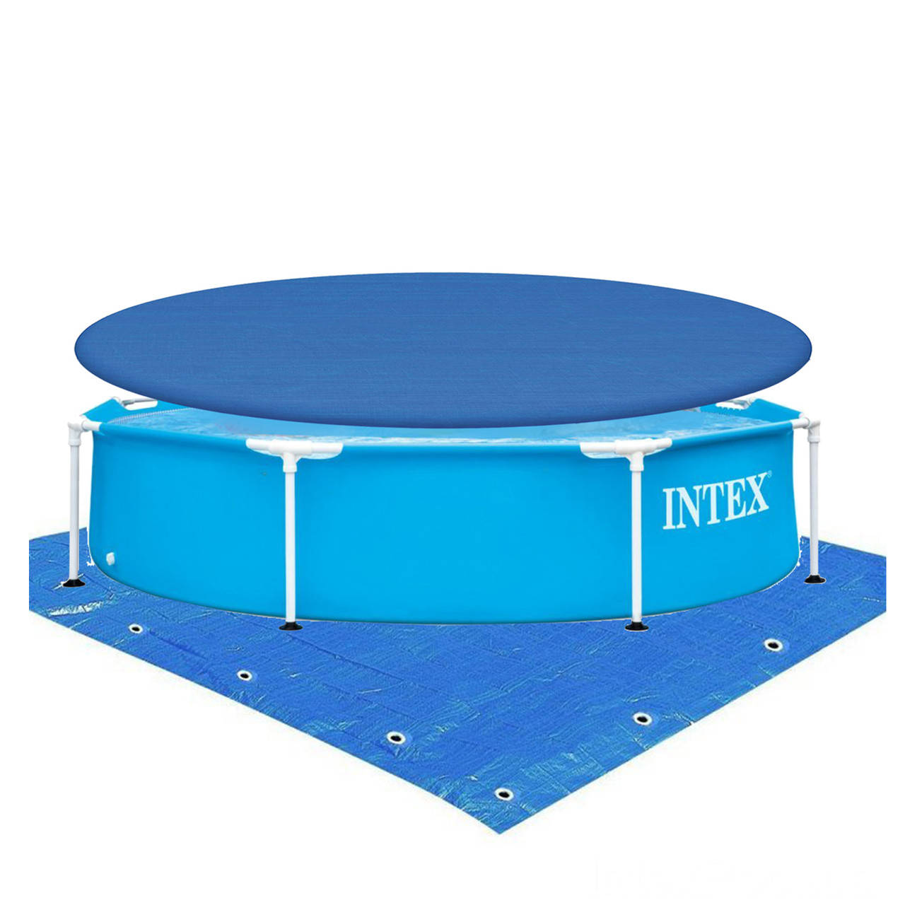 

Каркасный бассейн Intex 28205-2, 244 x 51 см (тент, подстилка)