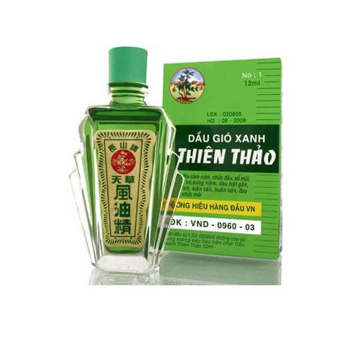 

Вьетнамский лечебный бальзам-масло Thien Thao на основе ментола