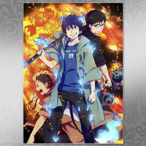 

Плакат Аниме Blue Exorcist