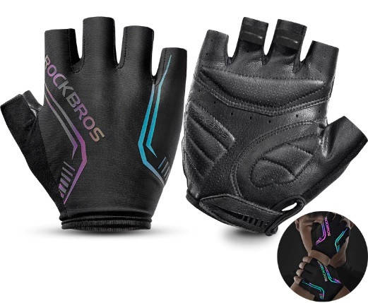 

Велосипедные перчатки RockBros взрослые ST-011 Черный