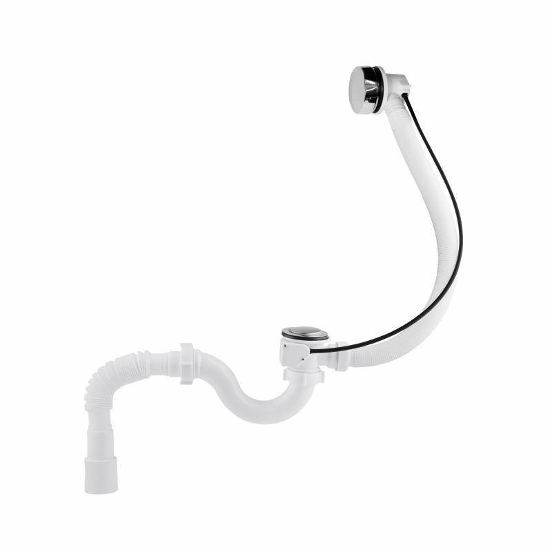 

Сифон для ванны Lidz (WHI) 60 03 V001 01 прямоточный (выход 50 мм), Белый