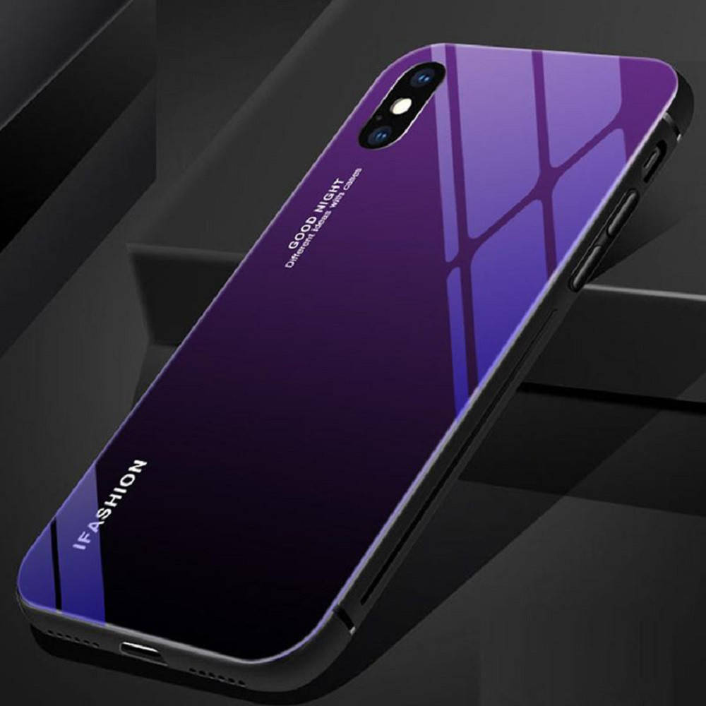 

Чехол Epik Ifashion Gradient для Apple iPhone X / Xs (Фиолетовый)