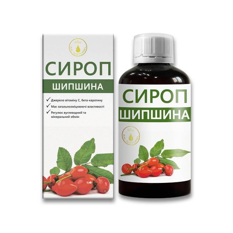 

Сироп шиповник 200 мл An Naturel