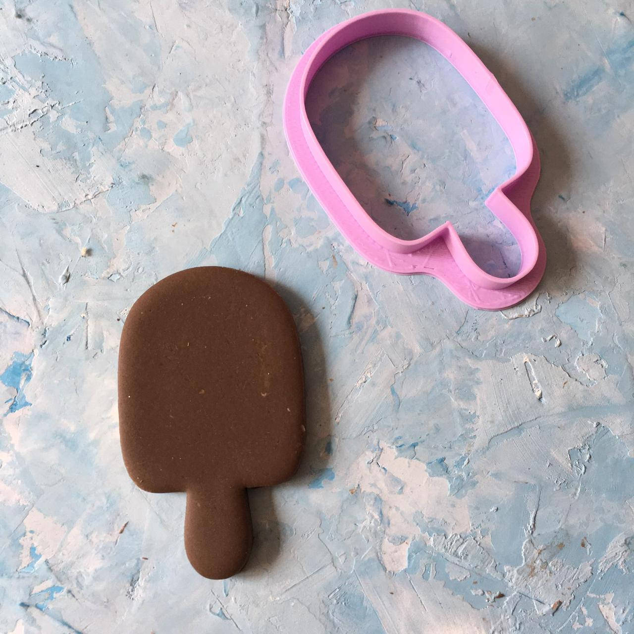 

Вирубка для пряників "Морозиво #5" / Вырубка - формочка для пряников "Мороженое #5"