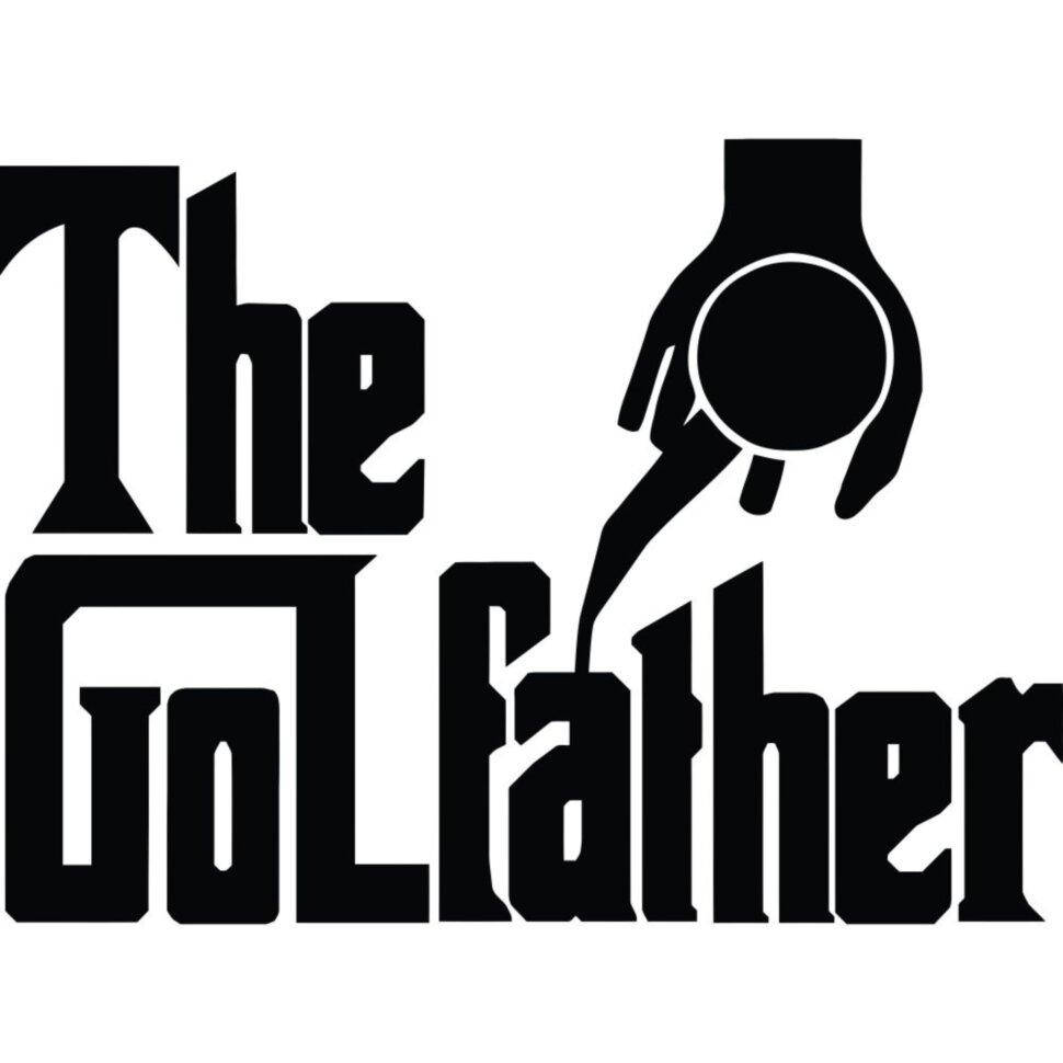 

Виниловая наклейка на автомобиль - The GOLFather