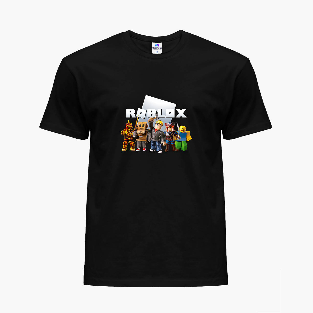 

Детская футболка для мальчиков Роблокс (Roblox) (25186-1219) Черный 140