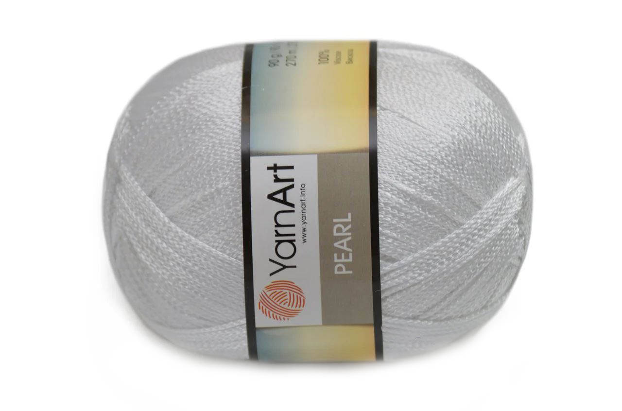 

YarnArt Pearl, Белый №106