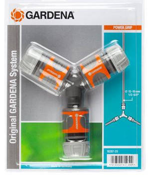 

Набор коннекторов Gardena на 13 mm (1/2") (3 шт.) + тройник (18287-20.000.00)