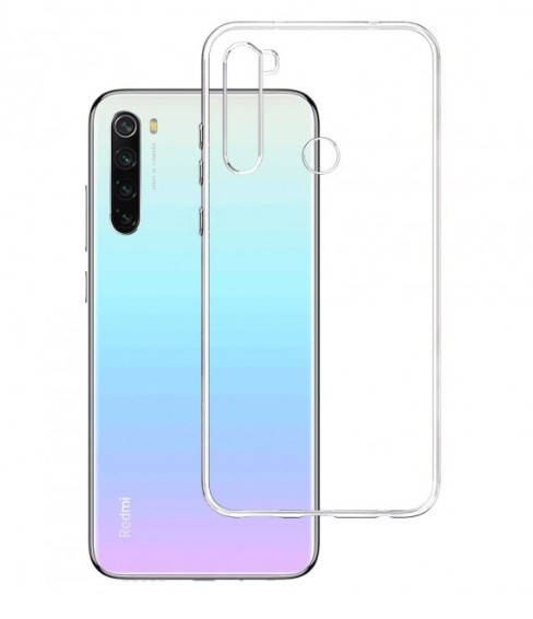 

Чехол силиконовый для Xiaomi Redmi Note 8T Прозрачный (ксиоми редми нот 8т)