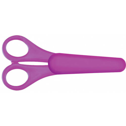

Ножницы детские ZiBi 135мм чехол линейка фиолет. ZB.5004-07