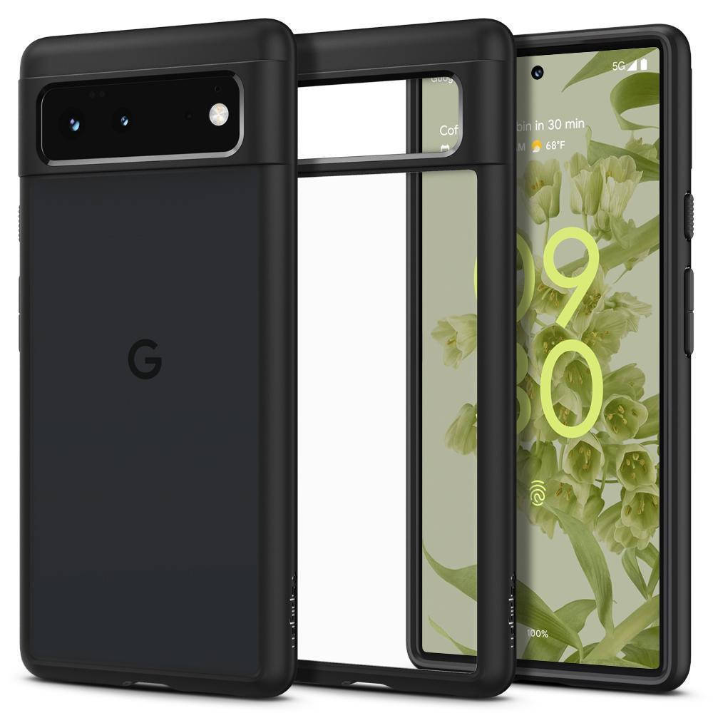 

Чехол Spigen Ultra Hybrid для Google Pixel 6 Matte Black (ACS03439), Черный