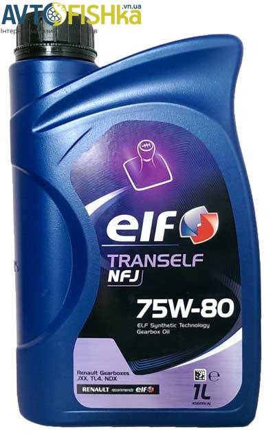 

Трансмиссионное масло ELF Tranself NFJ 75W-80 1л