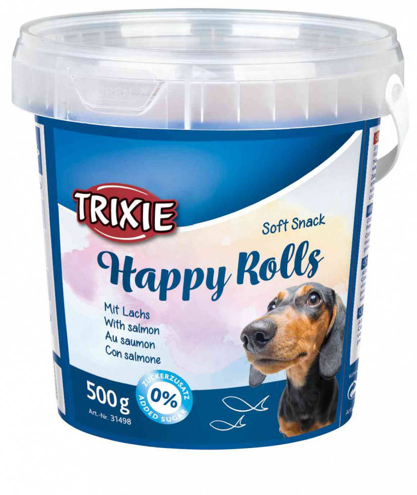

Trixie TX-31498 HappyRolls 500гр -лакомство для собак с лососем