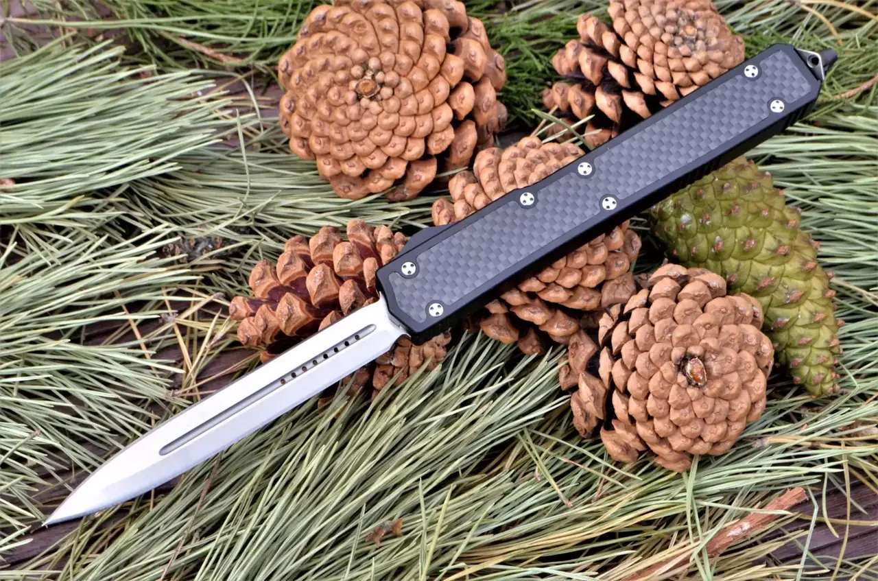 

Нож выкидной автоматический Microtech Makora 2, Черный