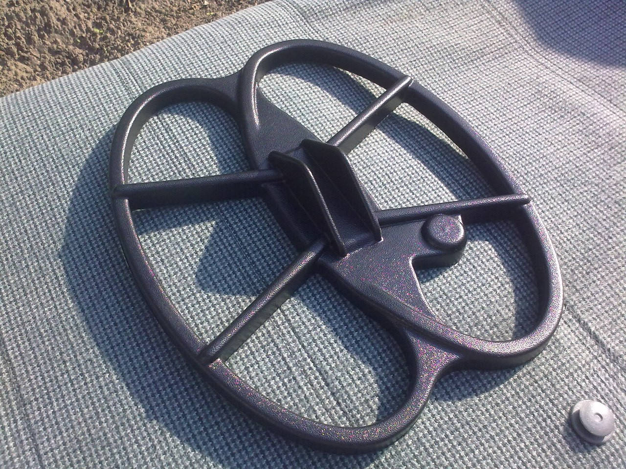 

Корпус для катушки (датчика) металлоискателя ДД30х25 бабочка, Черный