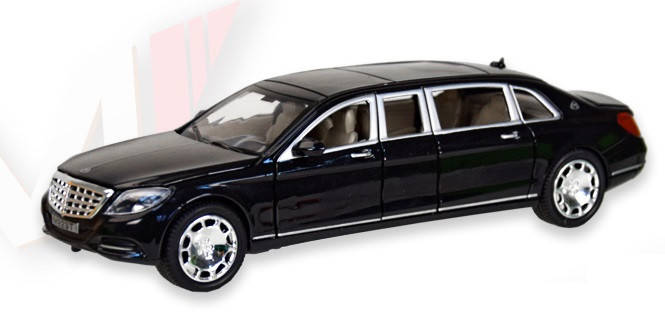 

Металлическая машинка Mercedes Benz Maybach со светом и звуком 7686, Разные цвета