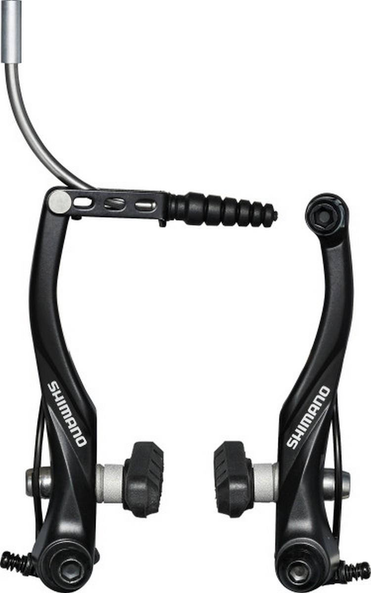 

Тормоз задний Shimano Alivio BR-T4000 V-brake + болты / направляющая трубка черный