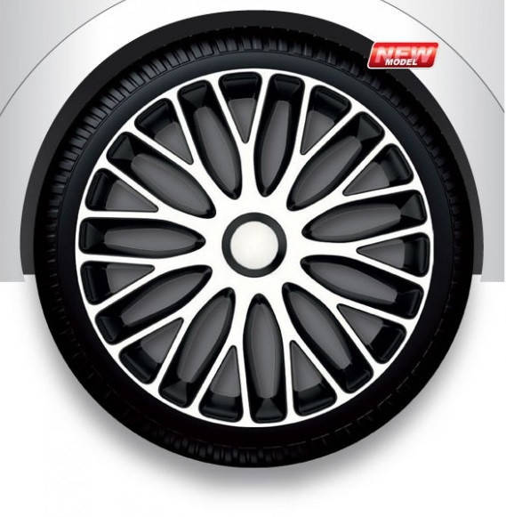 

Колпаки Argo R15 MUGELLO white black, (ARGO)