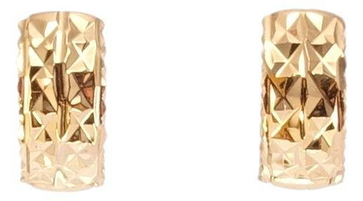 

Серьги Xuping Позолота 18K колечки "Декоративный орнамент"