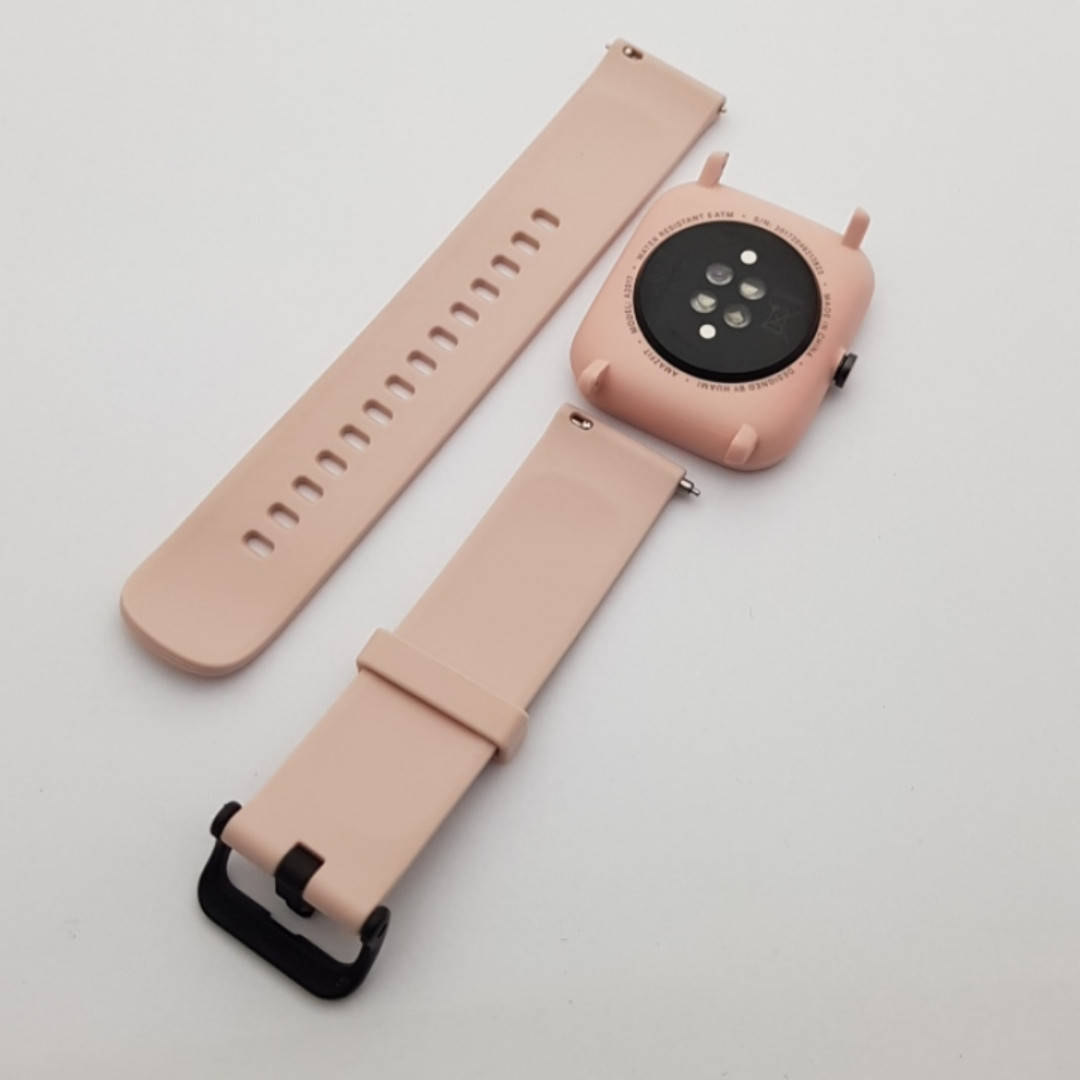 

Корпус с датчиками и ремешком Amazfit Bip U розовый Сервисный оригинал с разборки