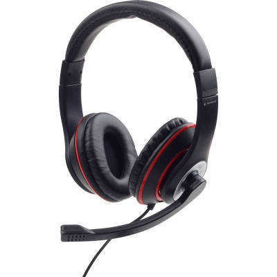 

Наушники Gembird MHS-03-BKRD Black/Red (MHS-03-BKRD)