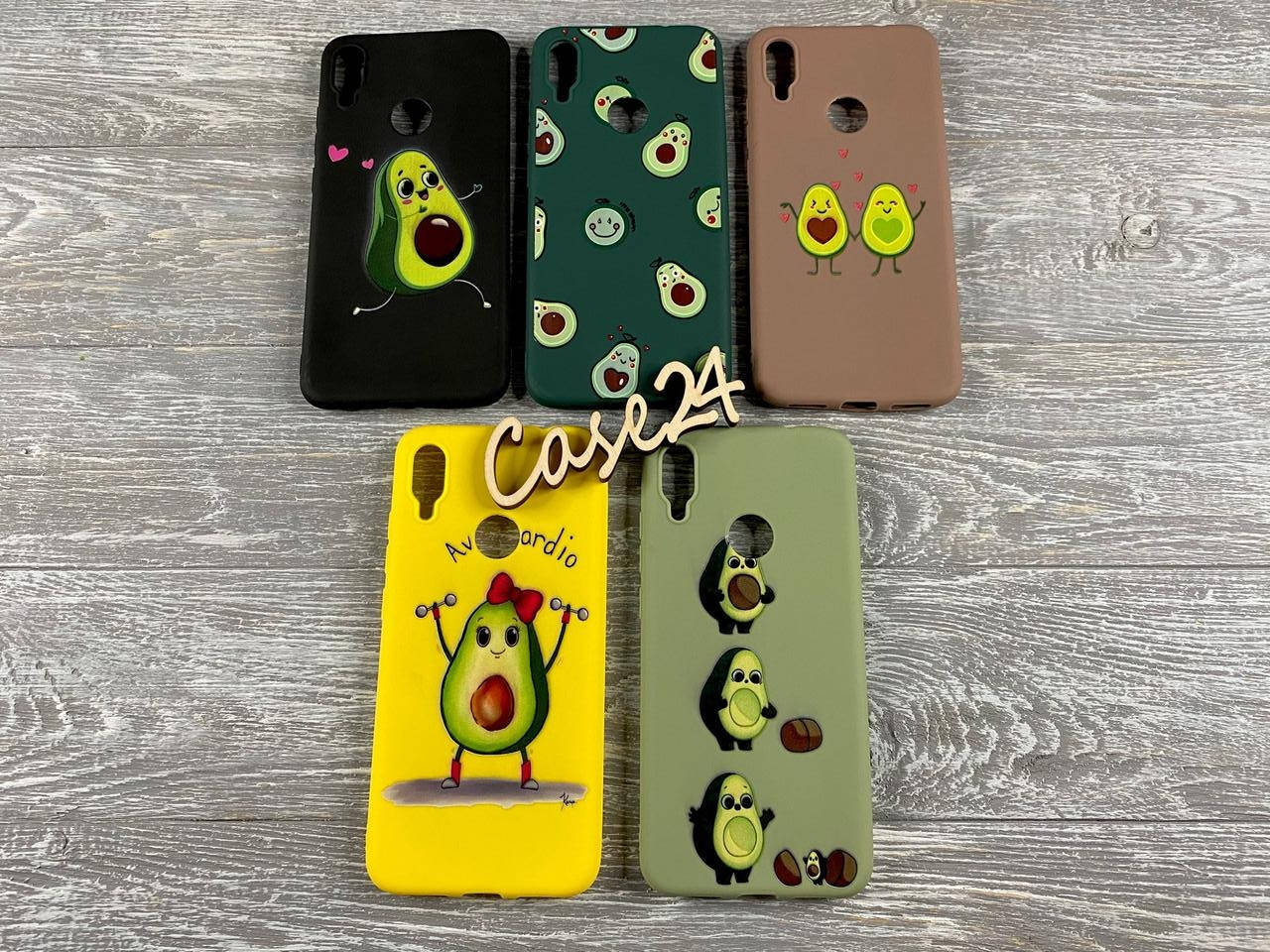 

Чехол New Avocado case на Xiaomi Redmi Note 7 (5 видов), Разные цвета