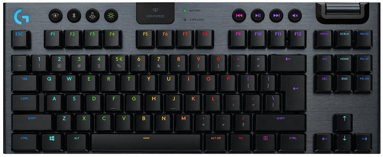 

Клавіатура LOGITECH G915 TKL Tactile, Черный