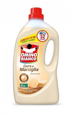 

Гель для стирки Omino Bianco Marsiglia 2600 мл (52 стирки)