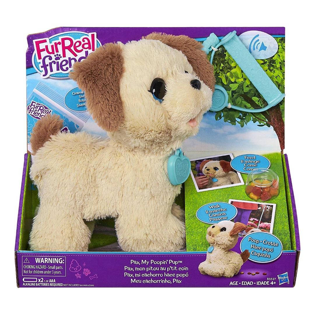 

Интерактивный щенок FurReal Friends Пакс Pax My Poopin Pup FurReal Friends, Бежевый