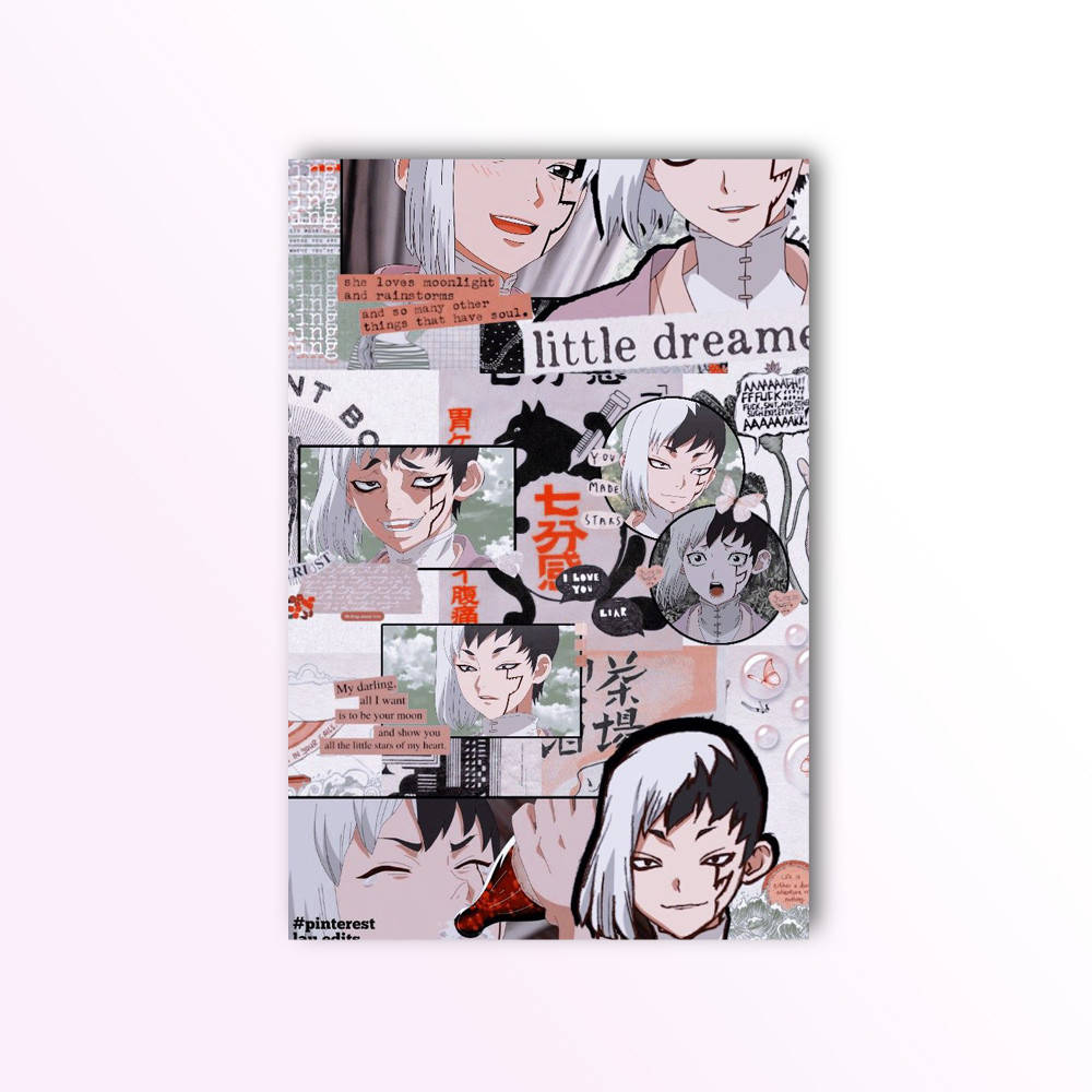 

Открытка Доктор Стоун 01