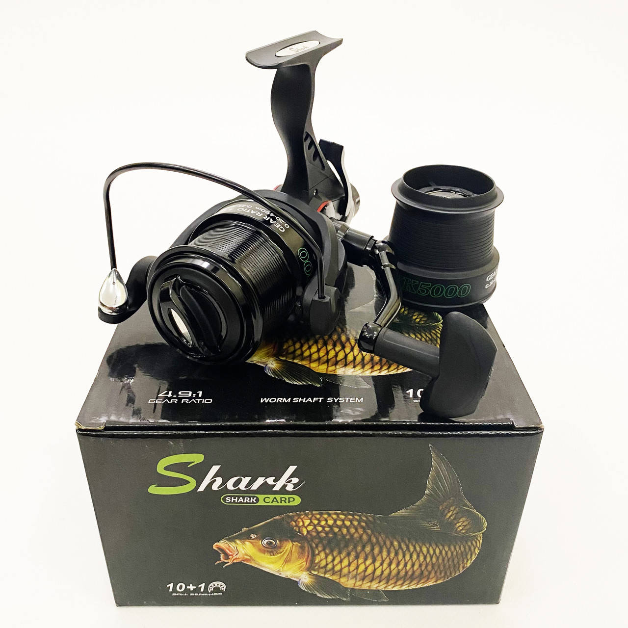 

Катушка Shark Carp Pro YK 10 +1BB, Черный