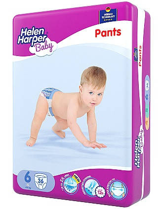 

Helen Harper Подгузники-трусики Baby pants ХL 6 (16+ кг) 36 шт