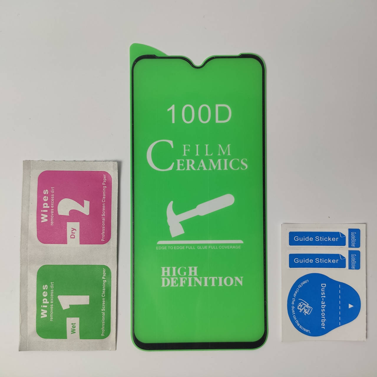 

Гибкое Защитное стекло для Huawei Y5 2019 Ceramics 9D на весь экран телефона Керамическое Черный