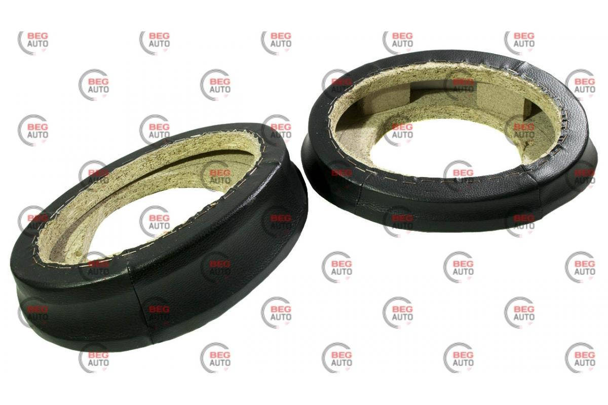 

Подиум динамика ОВАЛ низкий двухслойный черный (2шт) кожзам